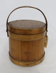 Primitive Firkin bucket