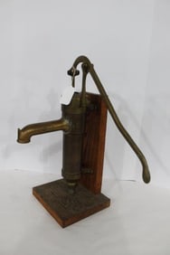 Brass Farm Kitchen water pump
