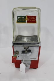 Rectangular Glass Top Candy Dispenser