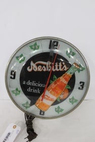 Nesbitt's Beverage Pam clock