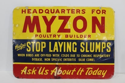 Myzon Poultry Builder SST Sign