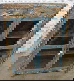 Primitive painted Jelly cupboard