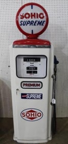1956 Tokheim 300 gas pump