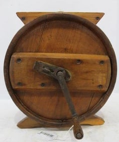 Table Top Whites Cedar Butter Churn