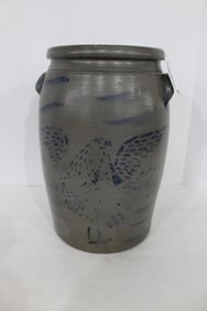Great Eagle Pottery 4 gal stoneware jar
