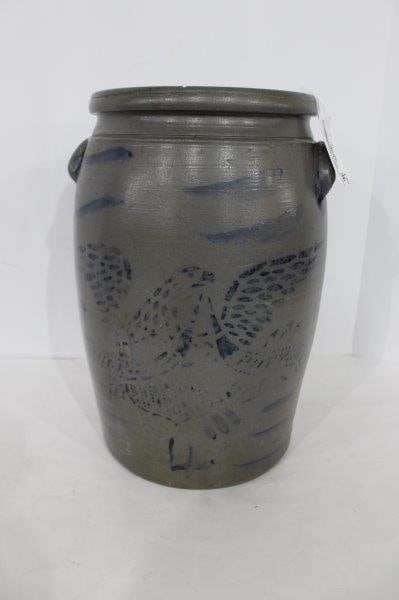 Great Eagle Pottery 4 gal stoneware jar (1 of 7)