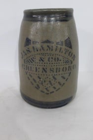 Jas. Hamilton and Co. 1 gal wax sealer jar