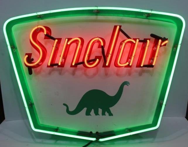 Sinclair Dino Neon Sign (1 of 6)