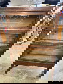 Three tier stackable lawers bookcase