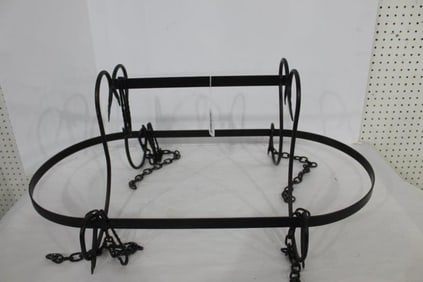 Wrought iron primitive hanger