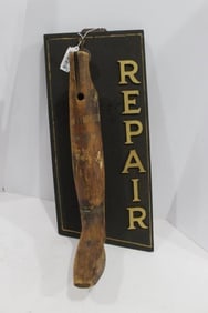 Early Boot Repair Trade Sign