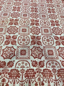 1846 Knox County Ohio coverlet