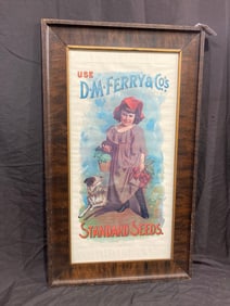 D.M. Ferry & Co Standard Seeds framed poster
