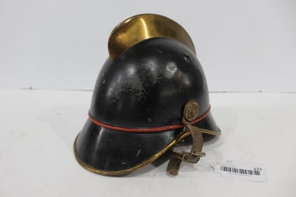 German Metal Fire Helmet