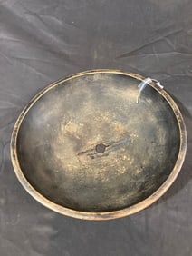 Primitive Wooden Cottage Cheese/ Dairy Bowl