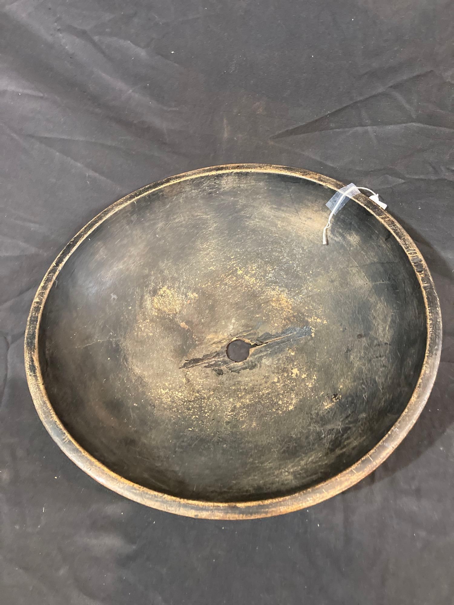 Primitive Wooden Cottage Cheese/ Dairy Bowl (1 of 5)