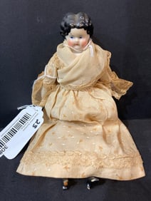 Black Nair China Doll in Original Clothing