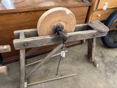 Seated Sandstone Grinding Wheel