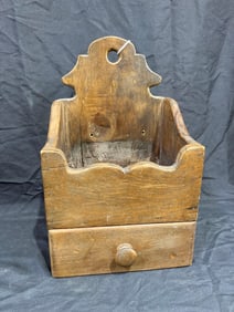 Early wood candle keep box