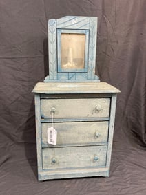 Chippy Painted doll sized dresser