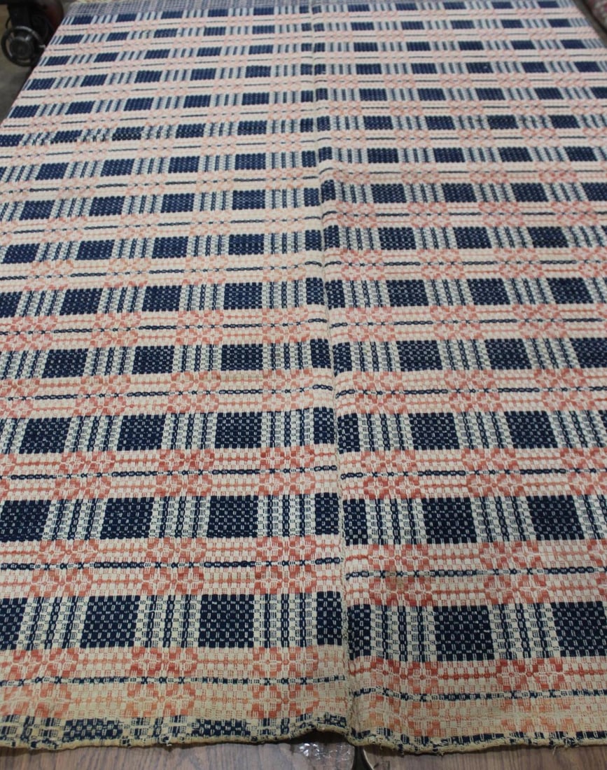 Red White and Blue Coverlet (1 of 6)