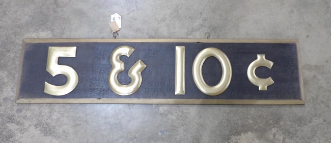 5 and 10 Cent General Store Sign