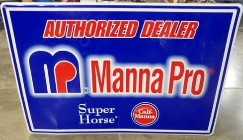 Manna Pro Embossed SST Sign