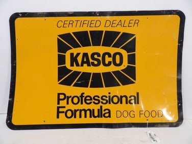 Kasco SST Dog Food Sign