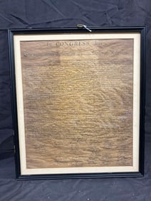 Copy of 1776 Declaration of Independence