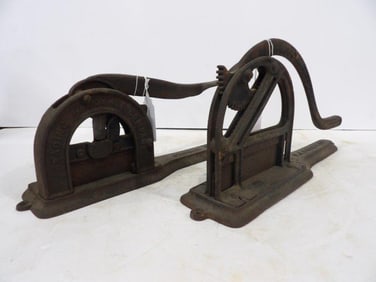 Reading Hardware and PJ Sorg and Co Tobacco Cutters