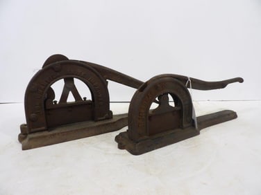 RJR and Champion Knife Tobacco Cutters