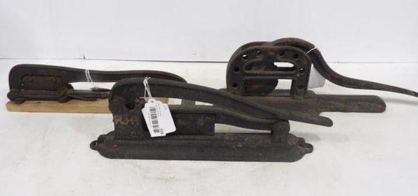 Lot of 3 Tobacco Cutters