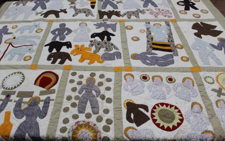 From the Smithsonian Collection the Bible quilt