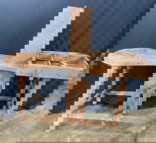 Early Painted Harness Makers Bench