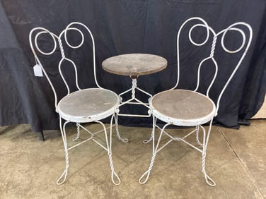 Ice cream parlor set