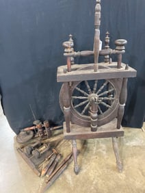 Double Flyer Flax Wheel