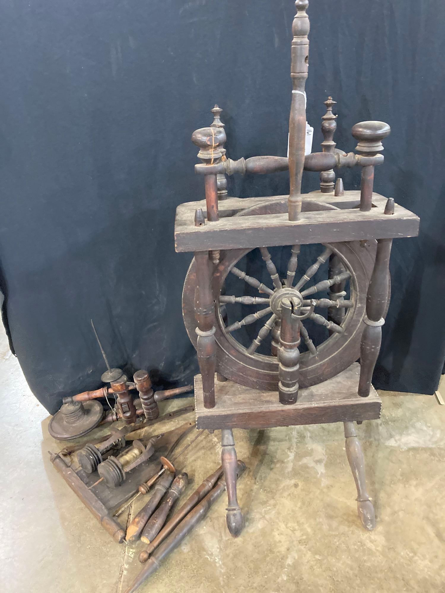 Double Flyer Flax Wheel (1 of 7)