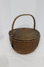 Lidded Market Basket