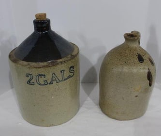 Pair of Crock Jugs