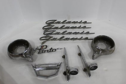 Galaxie, Cadillac and Pinto Emblems and Hood Ornaments