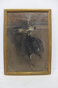 Original Oil on Canvas Game Bird Painting