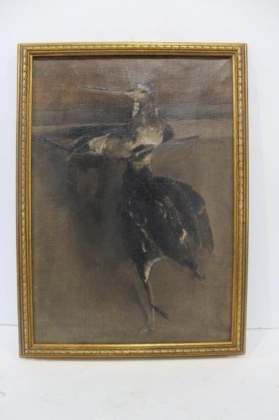 Original Oil on Canvas Game Bird Painting (1 of 5)