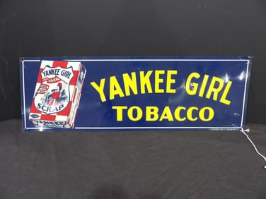 Yankee Girl Tobacco SST Sign