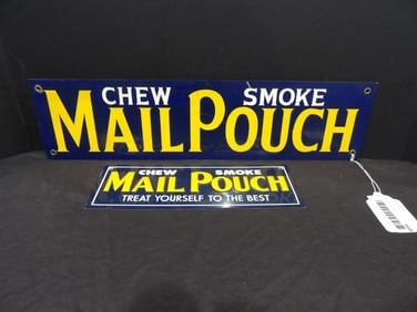 Mail Pouch Tobacco SIgns