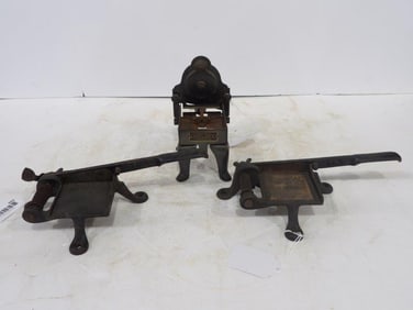 Lot of 3 Tobacco Cutters
