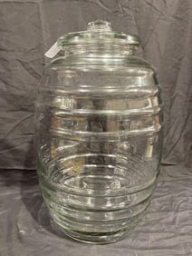 Large Country Store Glass Jar