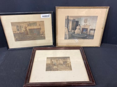 Wallace Nutting Signed Artwork