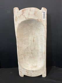 Wooden Farmhouse Trencher Bowl