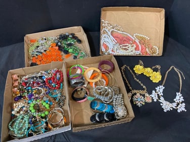 Large Lot of Costume Jewelry