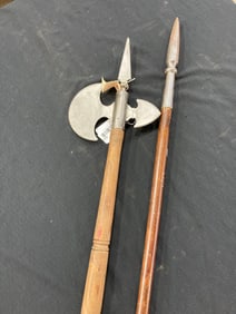 16th Century Battle Axe & Spear